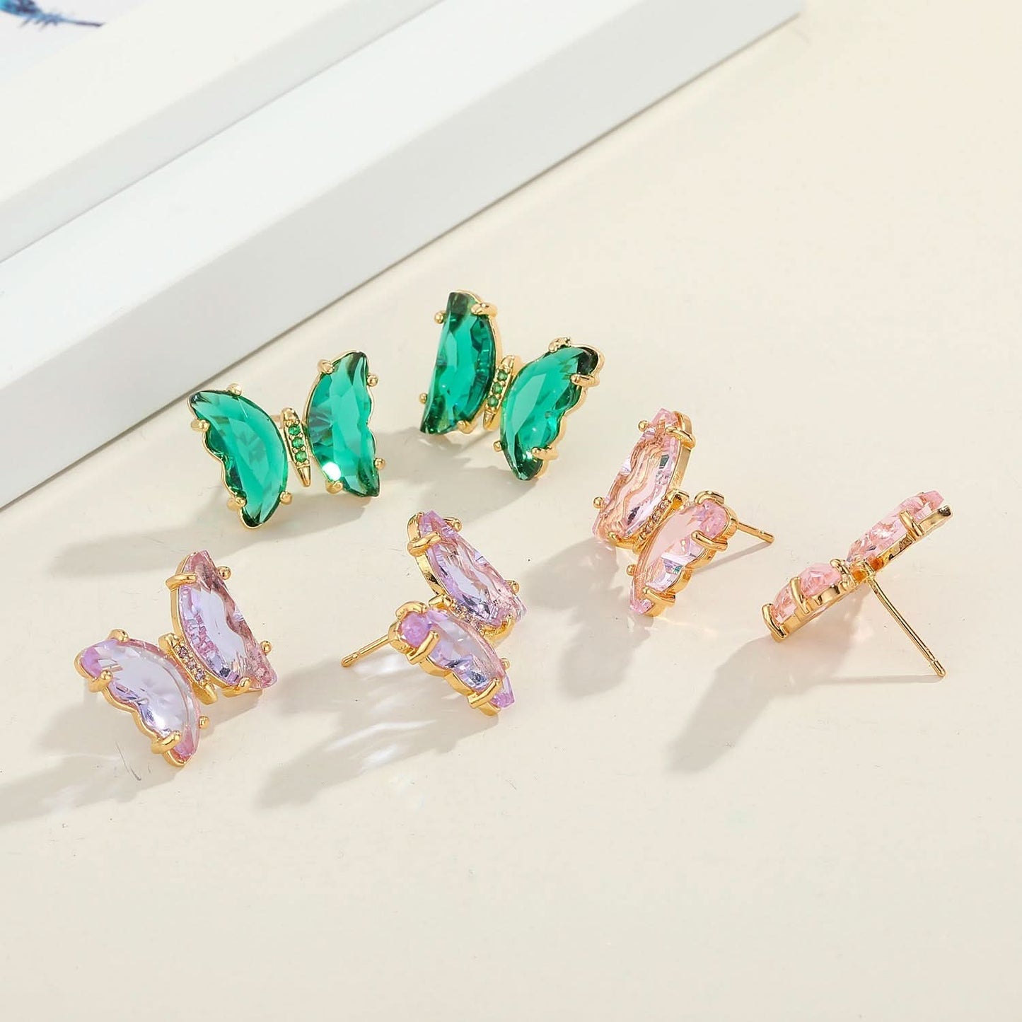 Butterfly colorful studs | Jewelry Online | Jewelry Store