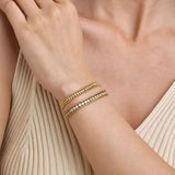 Luxury Jewelry Women Accessories Cubic Zirconia Cuban Chain Tennis Chains Bracelet Stainless Steel - Crazy Women