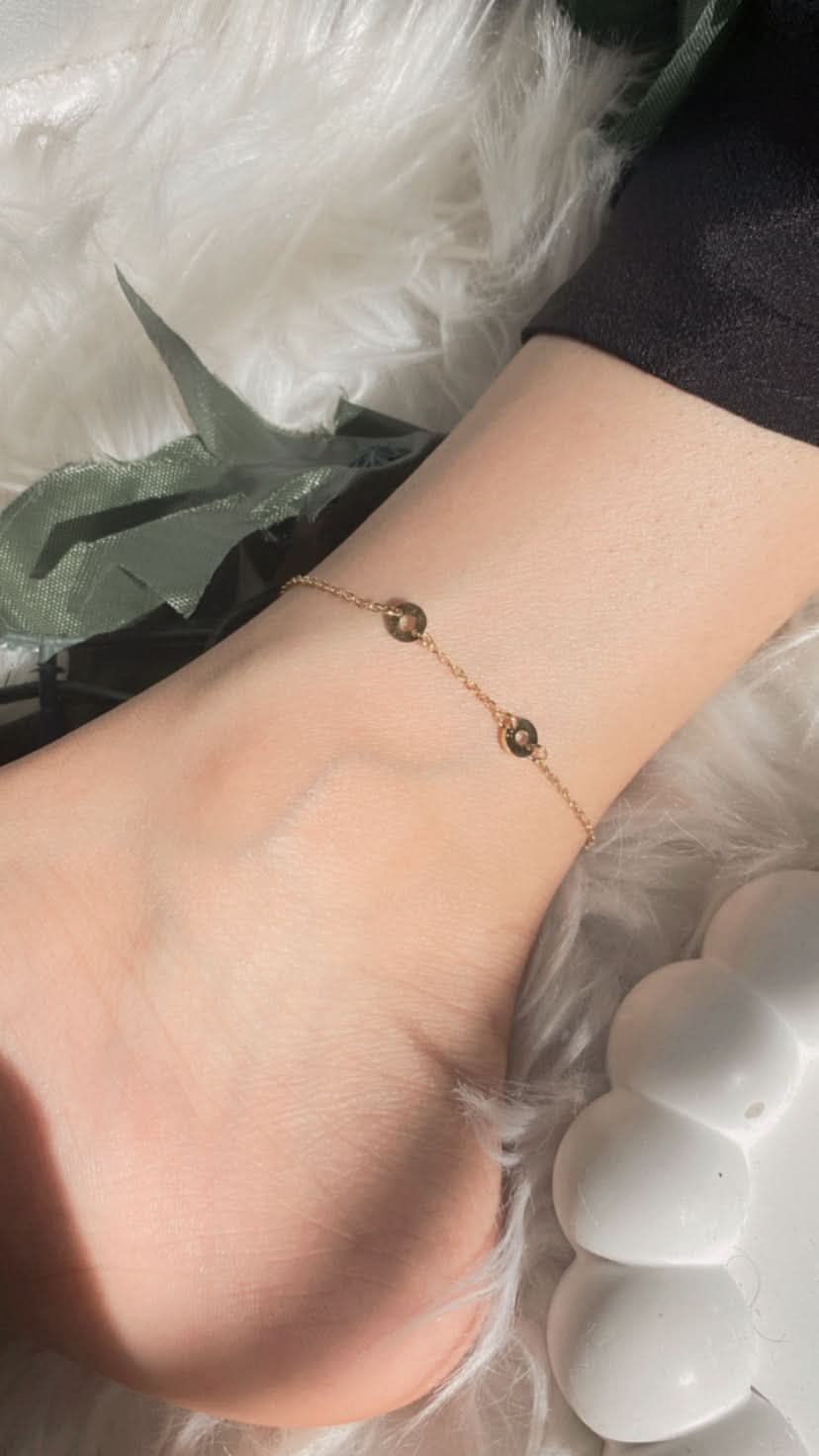 Golden Anklet – Delicate & Chic Foot Jewelry for Women - Crazy Women