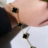 Black Color Gold Bracelet - Crazy Women