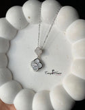 Silver White Stainless Pearl Necklace – Elegant & Timeless Jewelry