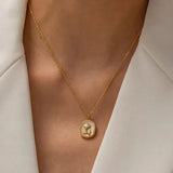 Lux Flower Titanium Necklace - Crazy Women