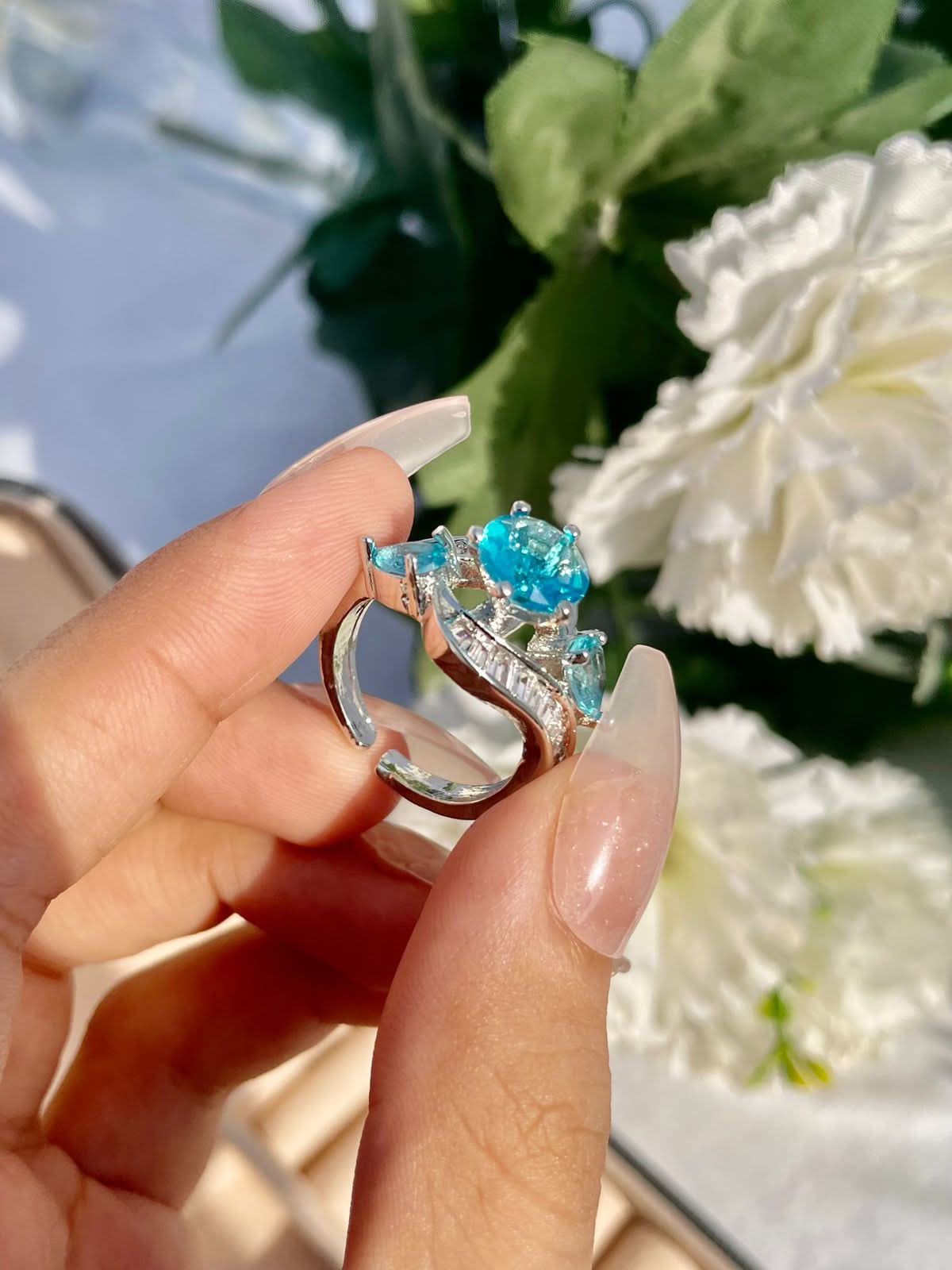 Stylish American diamond Zircon Ring - Crazy Women