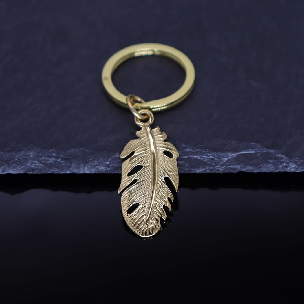 Golden Leaf Earrings - Elegant Nature-Inspired Jewelry