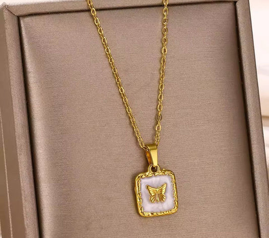 Butterfly Gal Necklace - Crazy Women