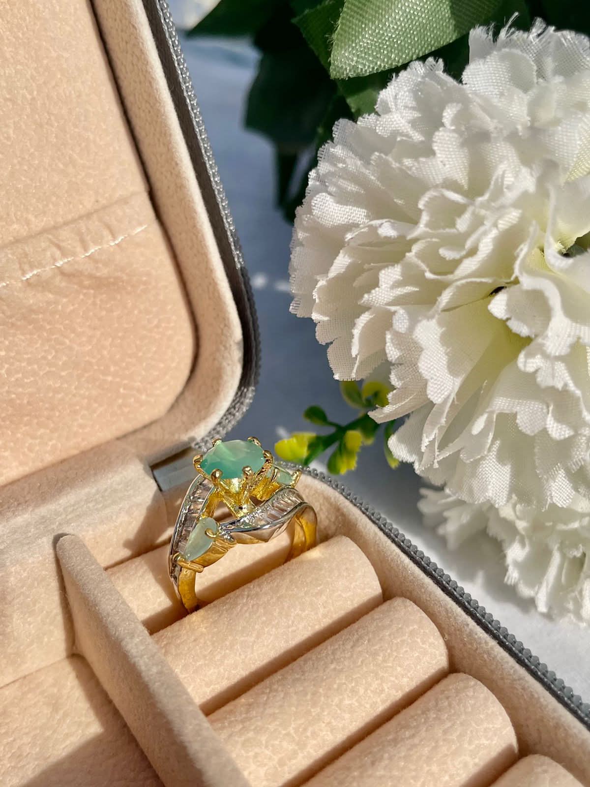 Stylish American diamond Zircon Ring - Crazy Women