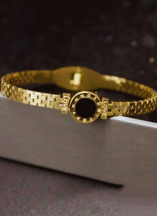 Golden Love Bangle