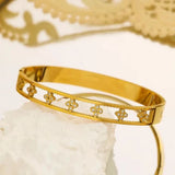 Diamond Cascade Bangle – Sparkling Bracelet for Girls & Women - Crazy Women