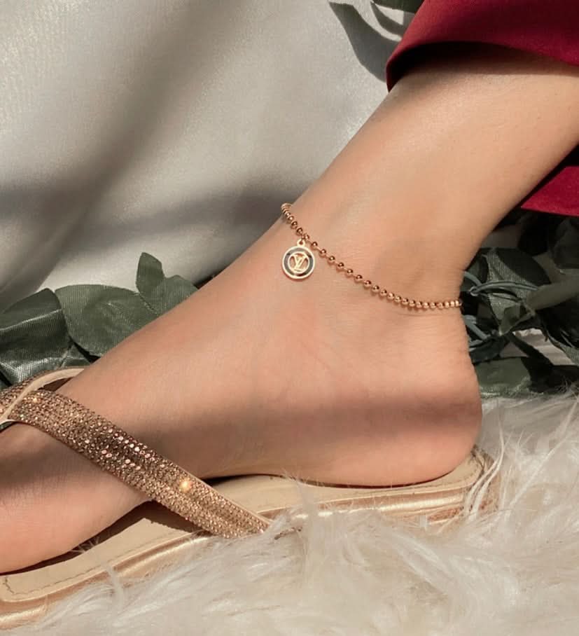 Lv Titanium Steel Anklet - 3243352
