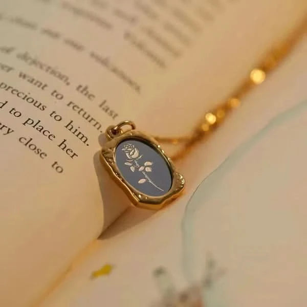Luxurious Titanium Flower Necklace - Crazy Women