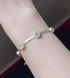 White Stone Bracelet - Luxurious bracelet  for a Timeless Look - Crazy Women