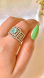 artificial ring for girls | AD Zircon Adjustable Ring - Crazy Women