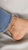 Fashion  Titanium Steel Double layer Anklet - Crazy Women