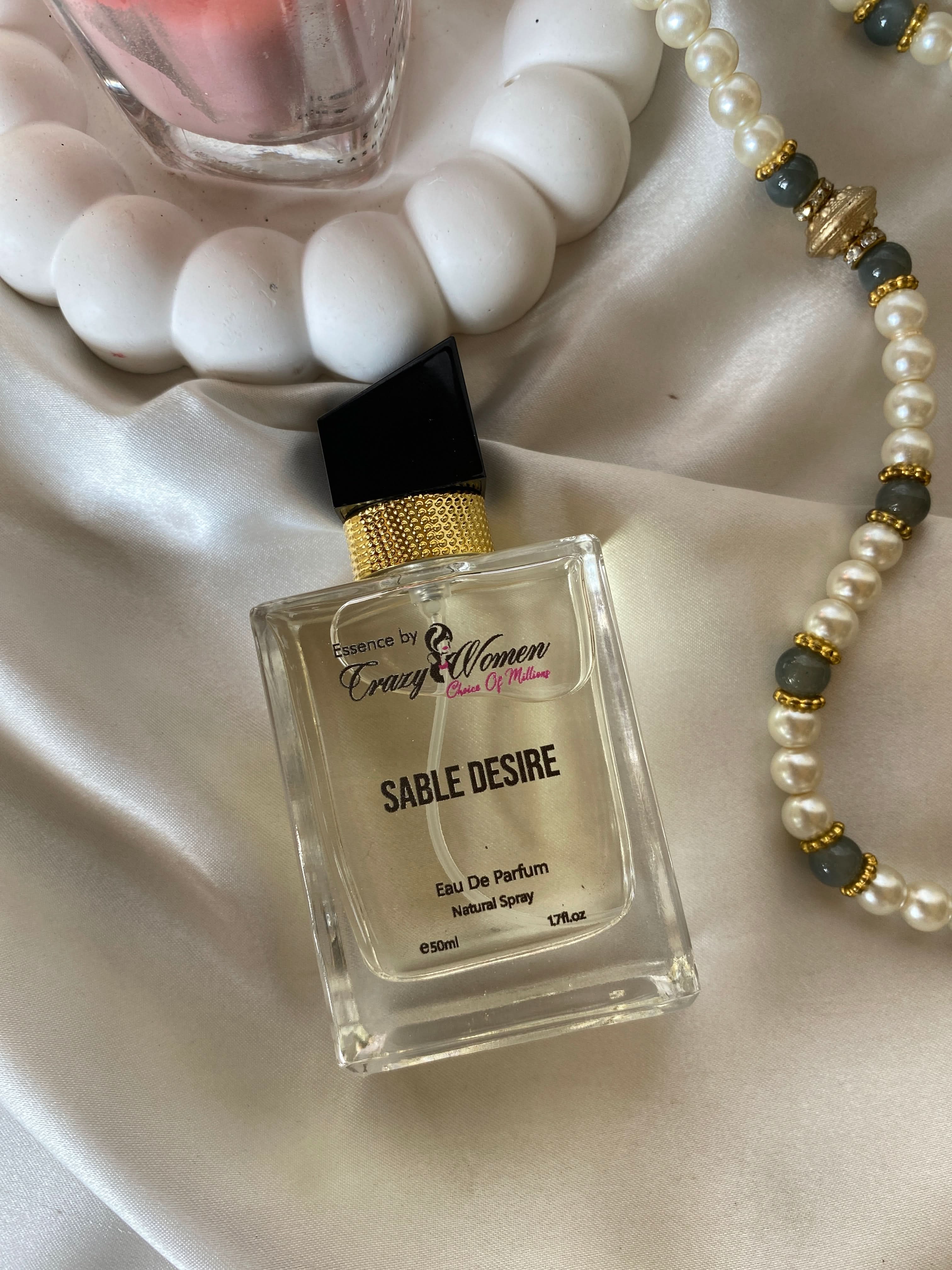 Sable Desire – Luxurious Woody & Amber Perfume for Women | Warm & Alluring - Crazy Women