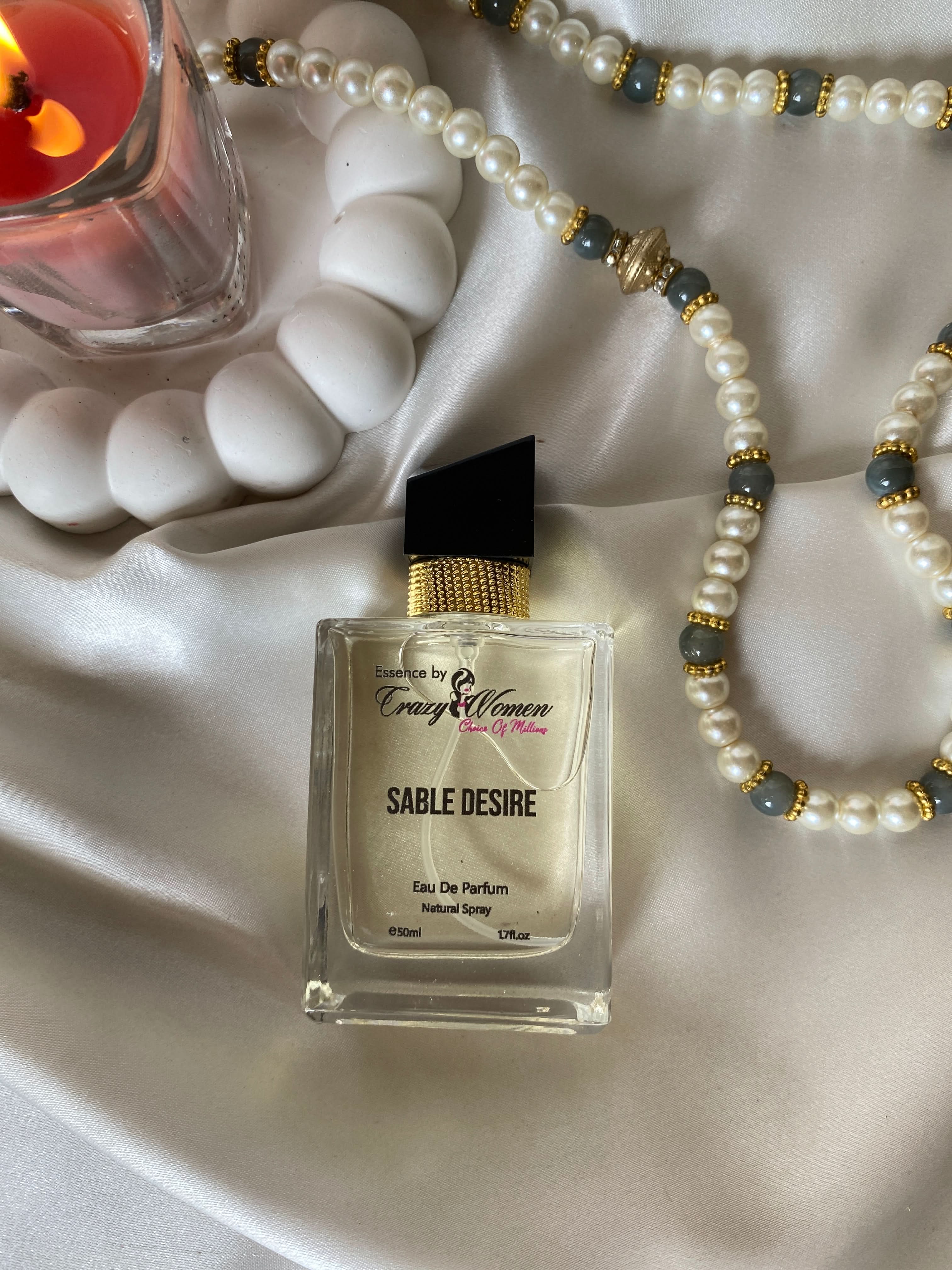 Sable Desire – Luxurious Woody & Amber Perfume for Women | Warm & Alluring - Crazy Women