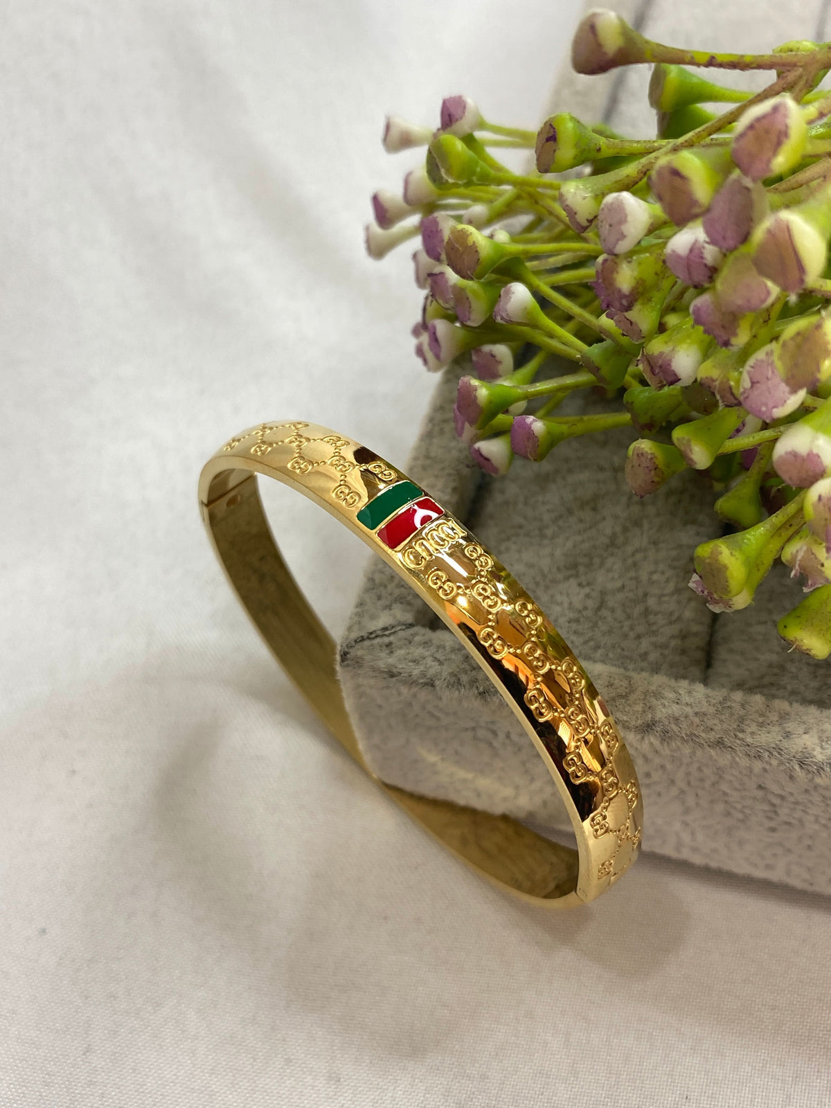 Gucci Stainless Steel Bangle – Luxury Designer Bracelet for Women - Crazy Women