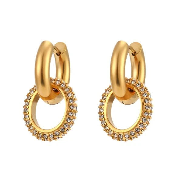Rollo Hoop Earrings for Women in Pakistan - Bold & Elegant