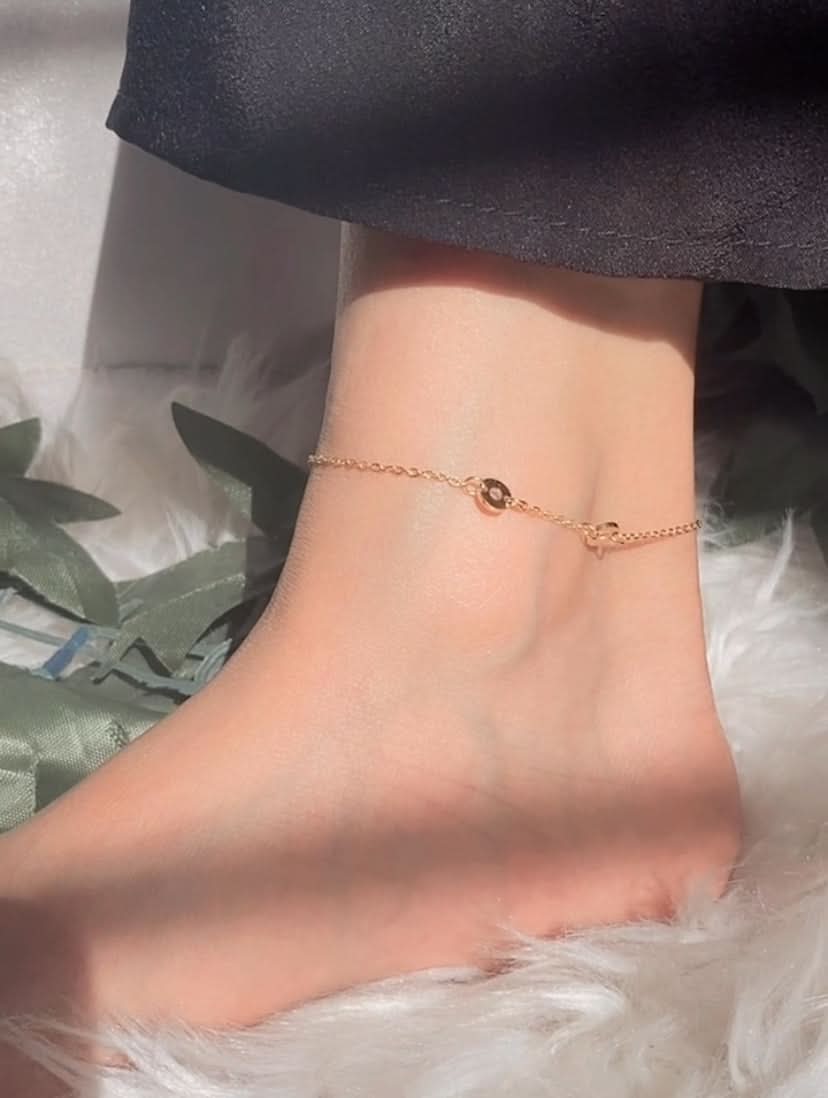 Golden Anklet – Delicate & Chic Foot Jewelry for Women - Crazy Women