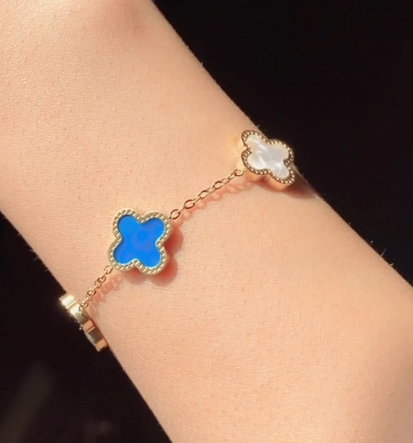 Multi-Color Van Cleef Bracelet – Vibrant & Elegant Luxury Bracelet for Women - Crazy Women