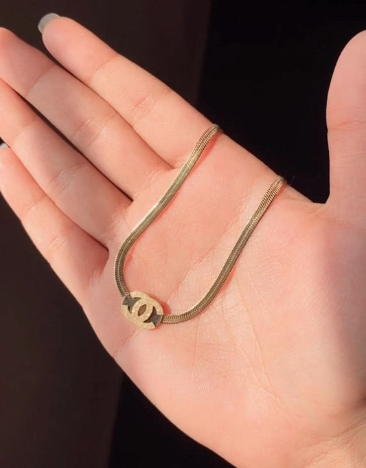 Chanel Snake Necklace – Elegant & Stylish Gold Necklace for Women