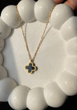 VanCleef 2-Sided Black & White Necklace – Luxury Necklaces for Women - Crazy Women