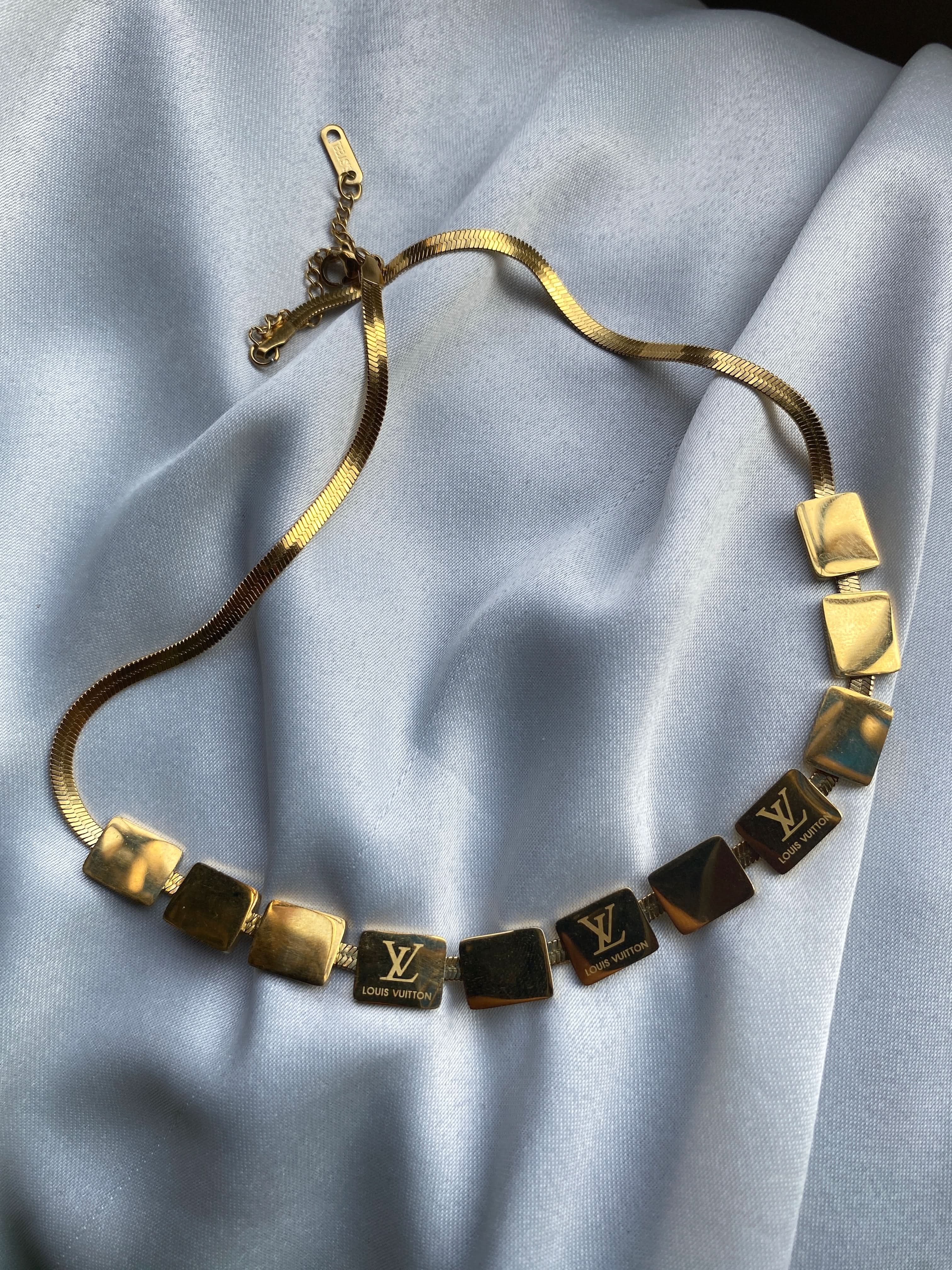 Louis Vuitton Golden Necklace – Luxury Necklaces for Women - Crazy Women