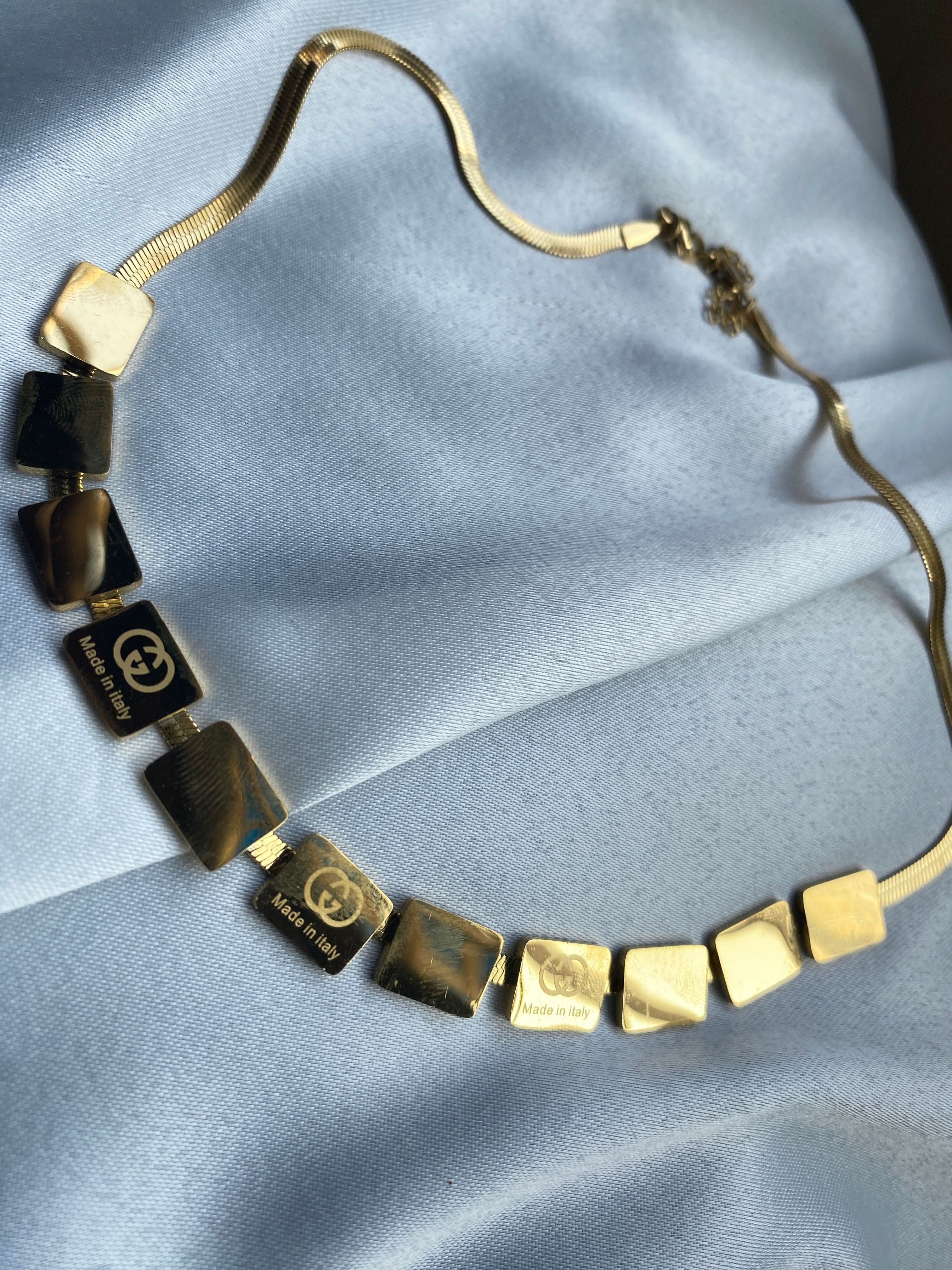 Gucci Golden Necklace – Luxury Necklaces for Women - Crazy Women