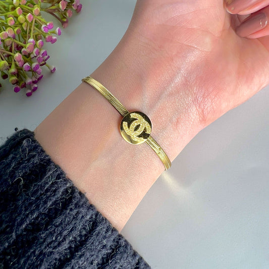 Chanel Snake Bone Bracelet – Luxurious & Bold Designer Bracelet for Women