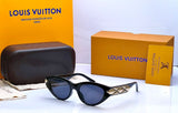 Louis Vuitton Cat Eye Black Sunglasses for Women – Luxury Designer Eyewear with Case