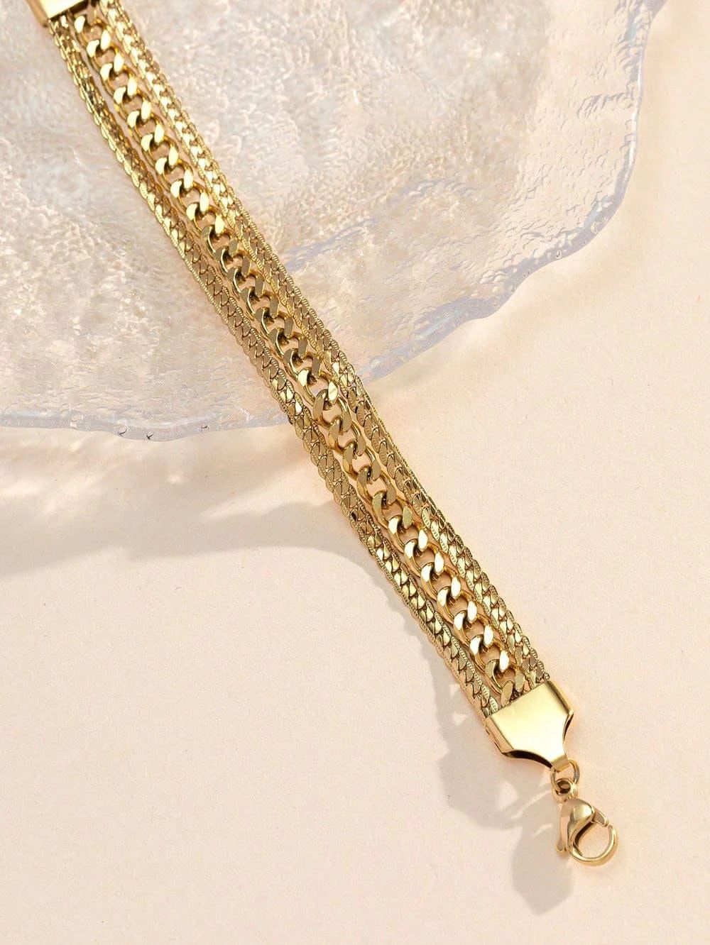 Elegant Gold Chain Bracelet for Women