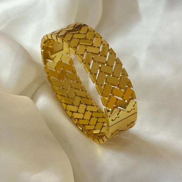 Herringbone Weave Bangle