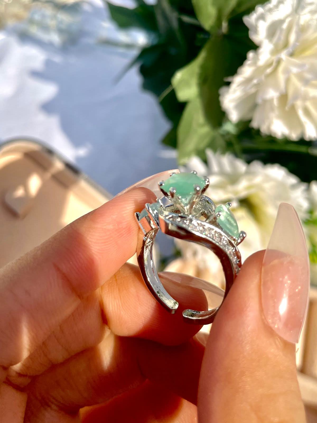 Stylish American diamond Zircon Ring - Crazy Women