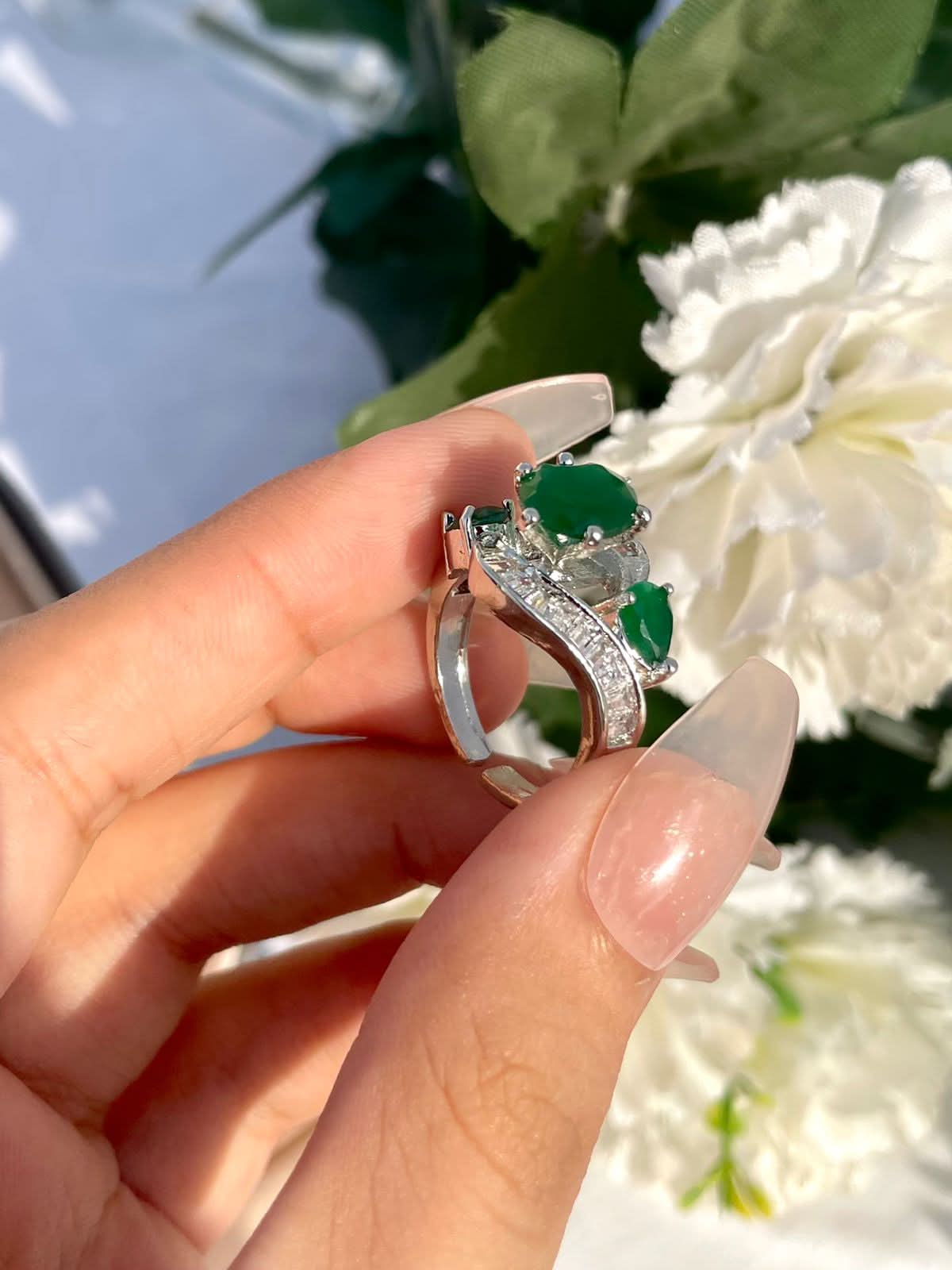 Stylish American diamond Zircon Ring - Crazy Women