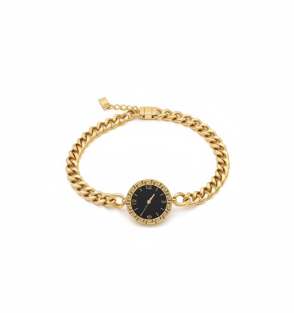 Gold Chain Bracelet Watch for Women