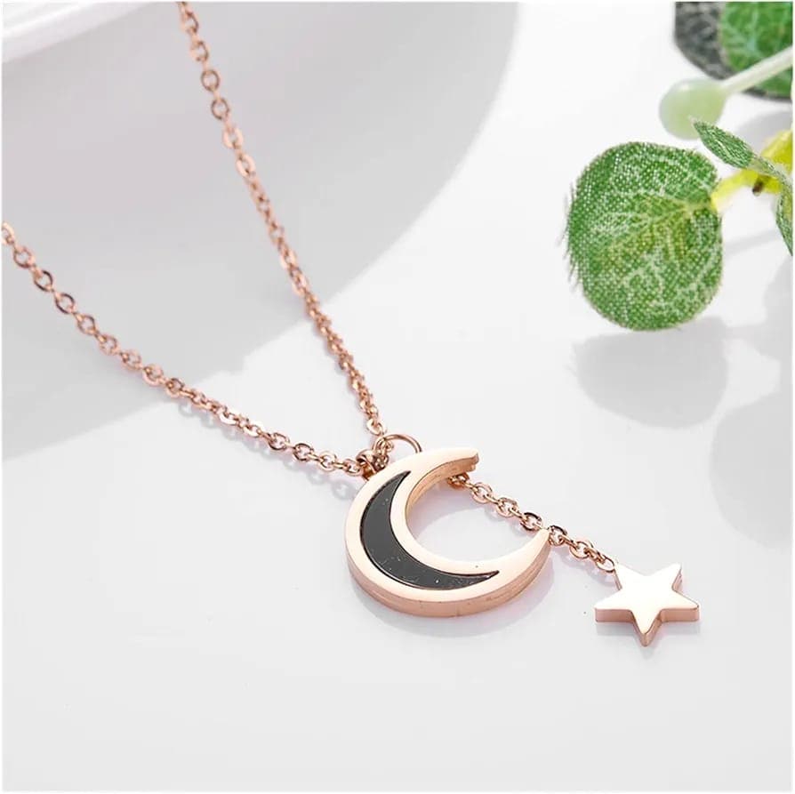 Korean Titanium Pendant Necklace | Jewelry Store | Jewelry Online - Crazy Women