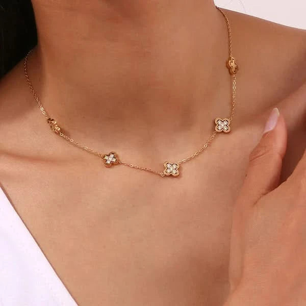Gilded VanCleef Necklace – Luxury Necklaces for Women
