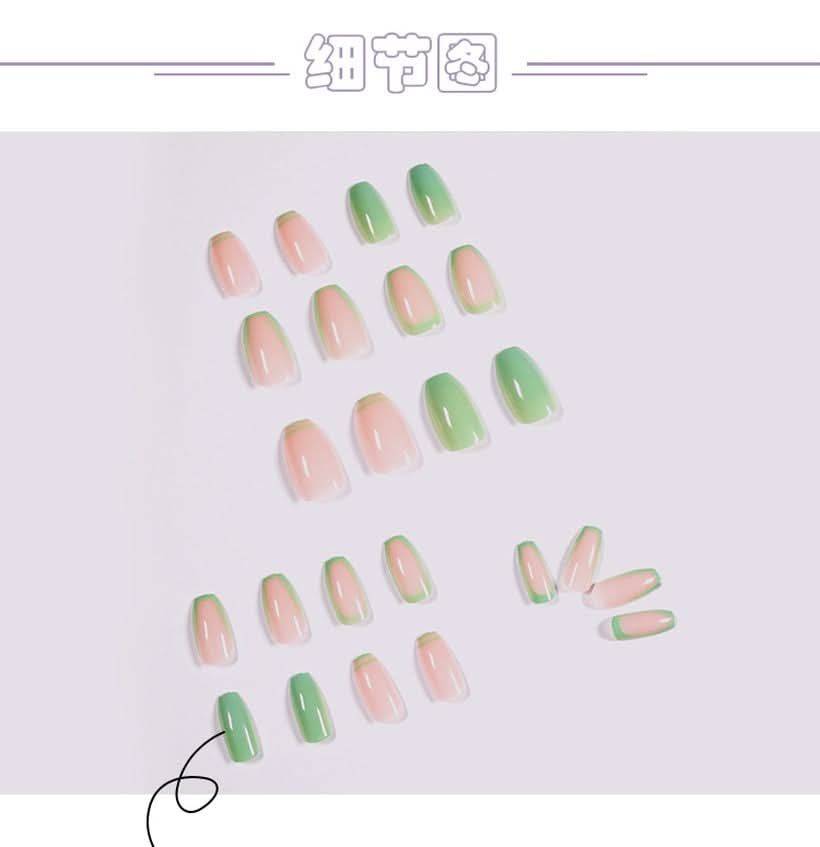fake nails |  fake nails pakistan
24 Pieces Of Square Head Short Solid Color Acrylic Nail Patch - 3243264.