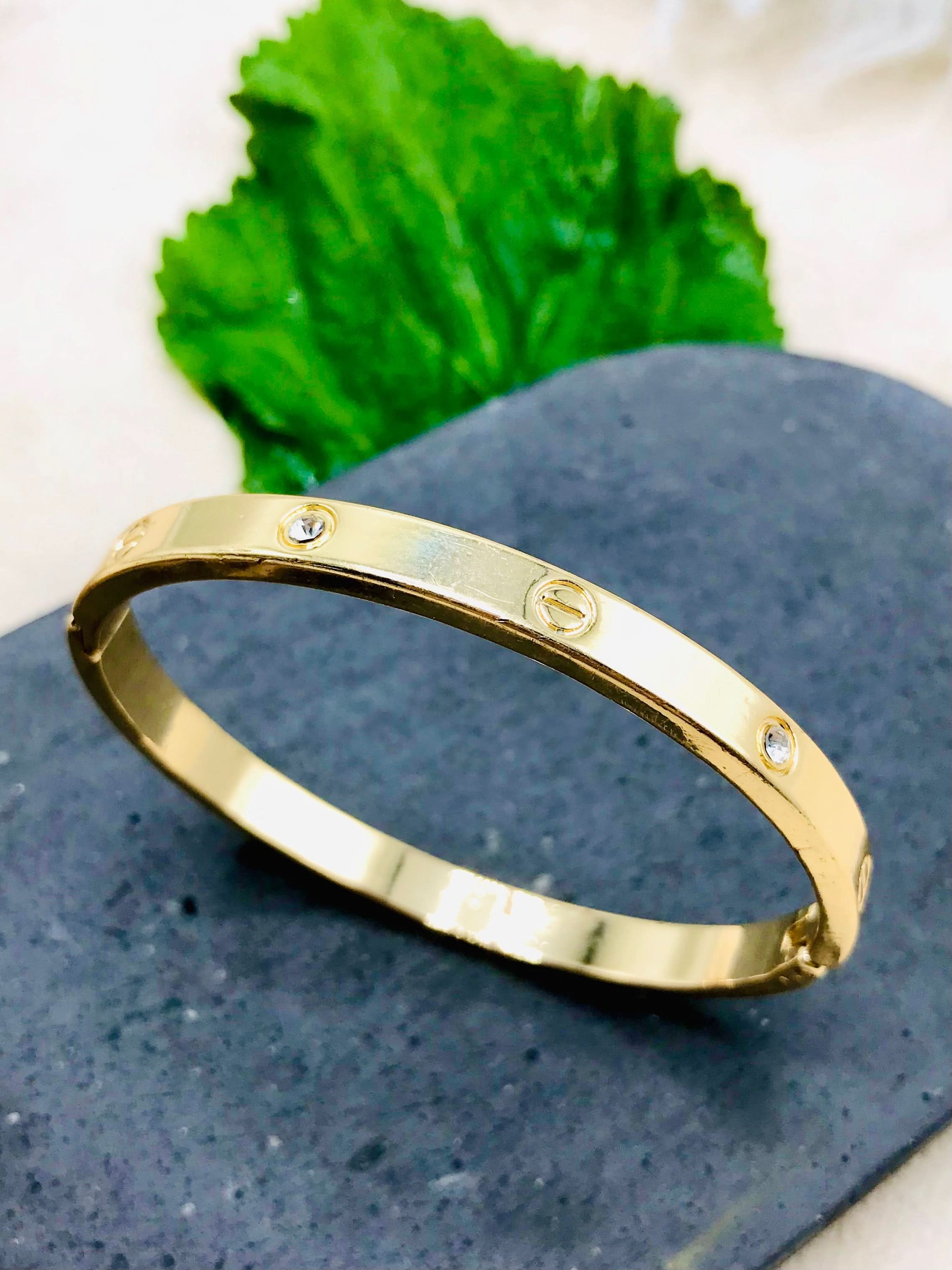 Gold Bangle