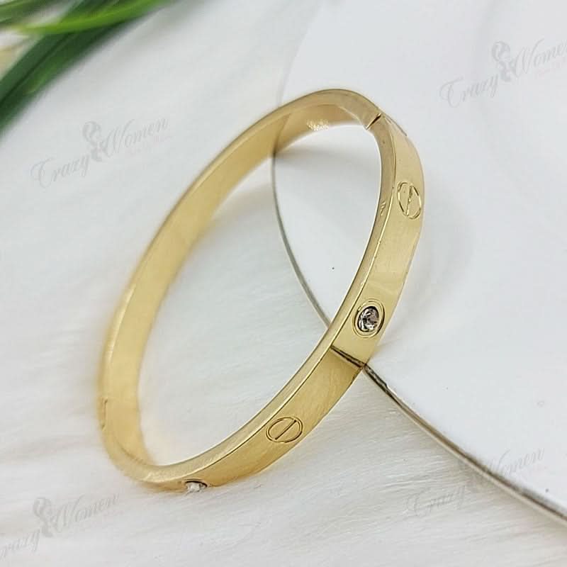 Cartier Gold Stone Bangle – Luxurious and Timeless Bracelet for Women