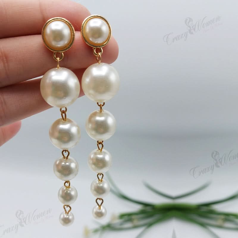 Elegant Pearl Earrings - Timeless Jewelry for Girls