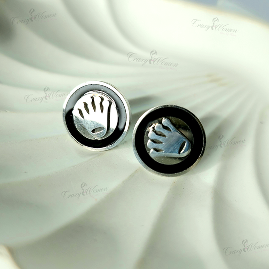 Crown Stud Earrings - Royal & Elegant Jewelry for Girls