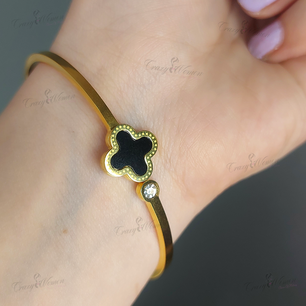 Single Vancleef Gold Bangle | Jewelry Store | Jewelry Shop